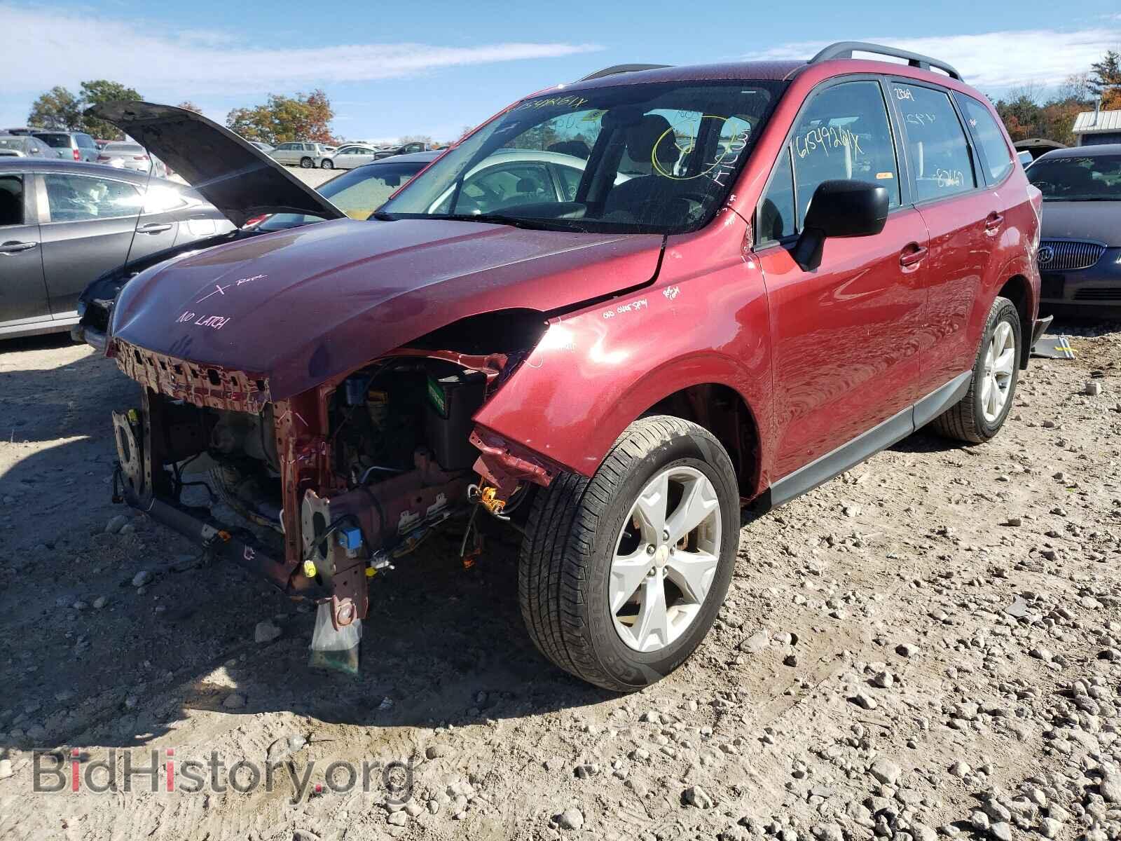 2016 SUBARU FORESTER - VIN: JF2SJABC1GH531952 - Фото 2