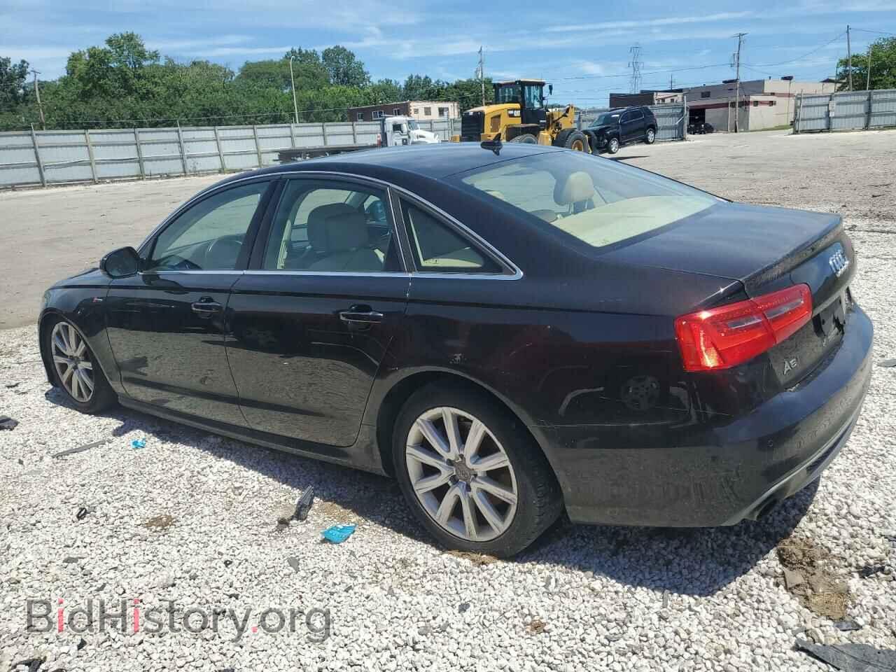 2012 AUDI A6 - VIN: WAUHGAFC8CN170472 - Фото 2