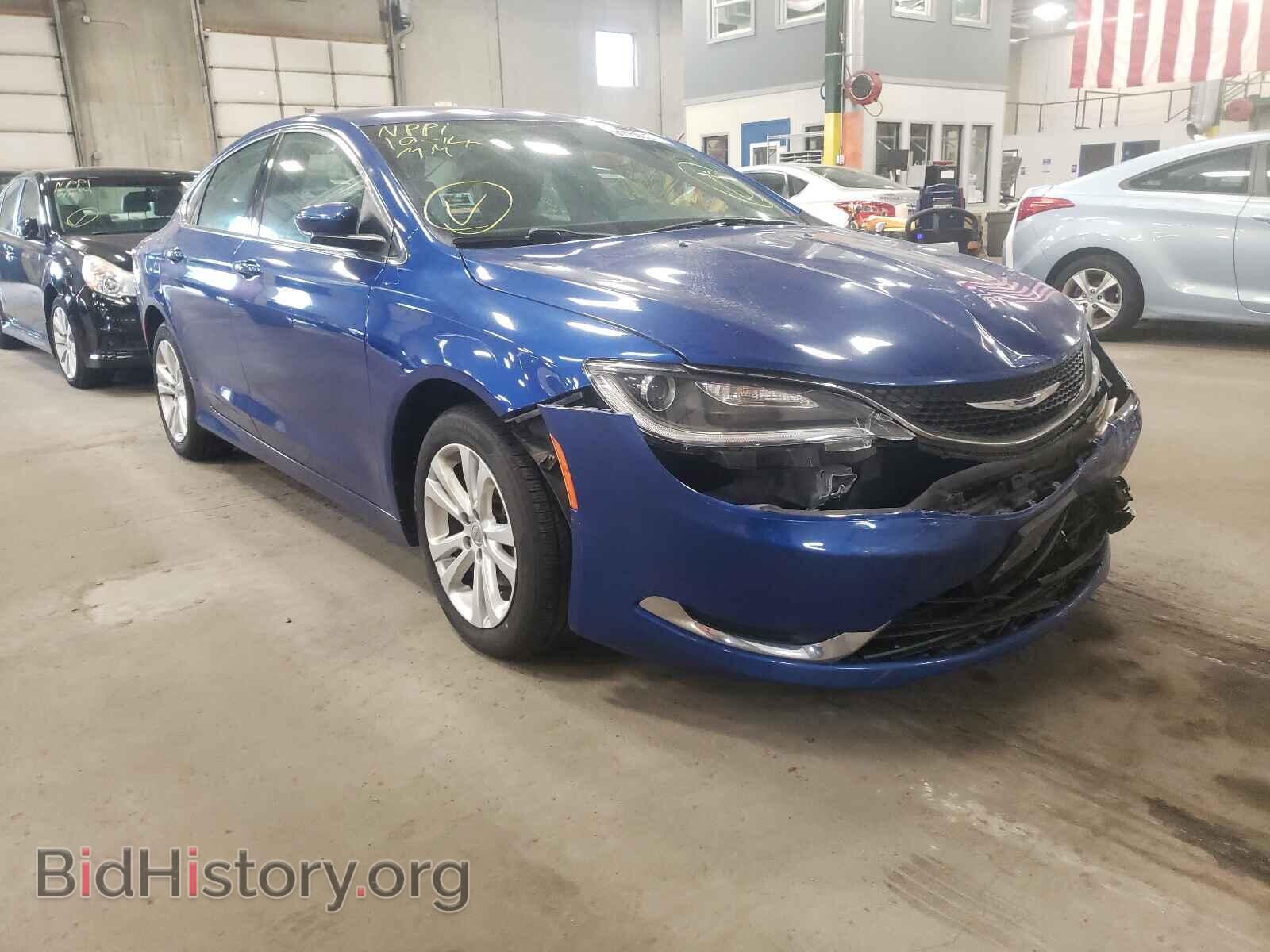 Фотография 1C3CCCAB5GN161984 - CHRYSLER 200 2016