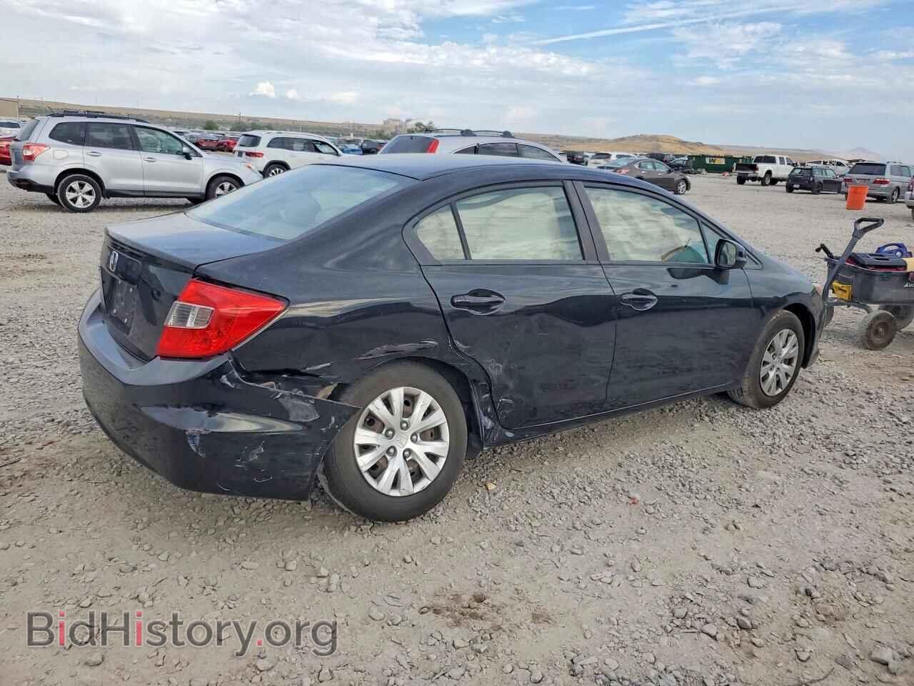 2012 HONDA CIVIC - VIN: 2HGFB2F5XCH327977 - Фото 3