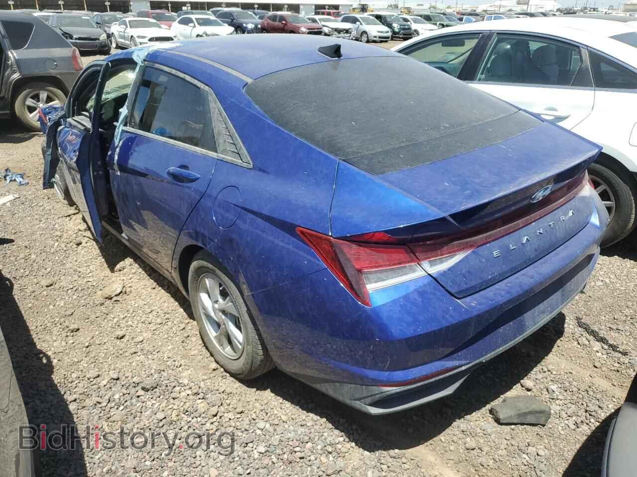 2021 HYUNDAI ELANTRA - VIN: 5NPLL4AG8MH052668 - Фото 2
