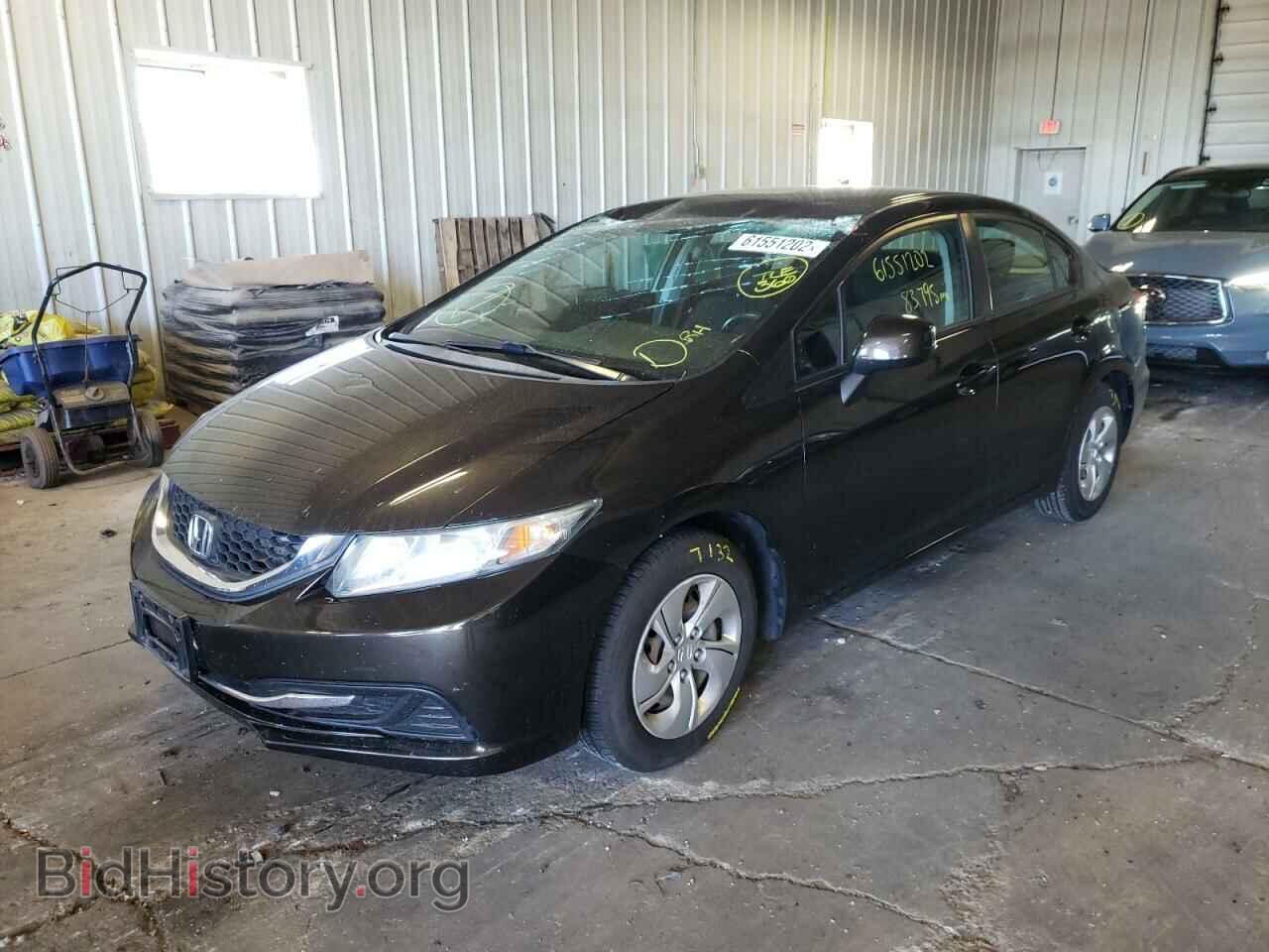 2013 HONDA CIVIC - VIN: 19XFB2F59DE028489 - Фото 2