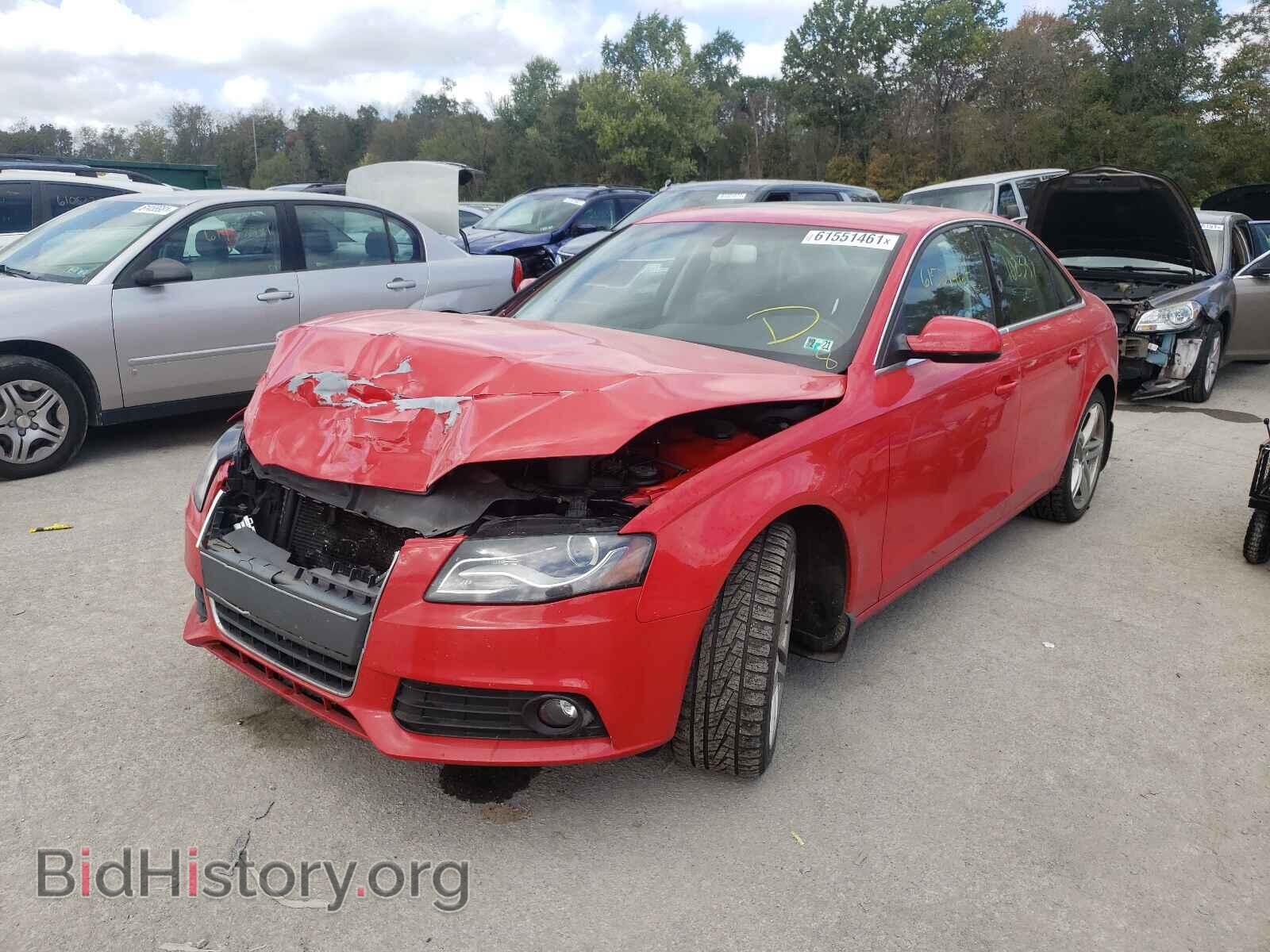 2010 AUDI A4 - VIN: WAUFFAFLXAN008527 - Фото 2