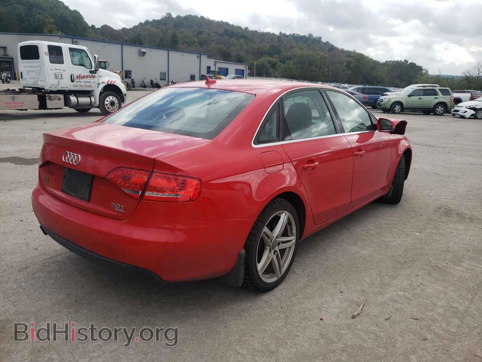 2010 AUDI A4 - VIN: WAUFFAFLXAN008527 - Фото 4
