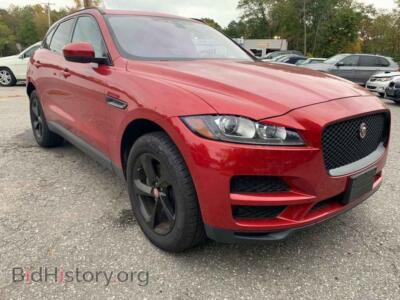 2017 Jaguar F-PACE F-Pace PRE, красный — VIN SADCJ2BV8HA488008, Copart