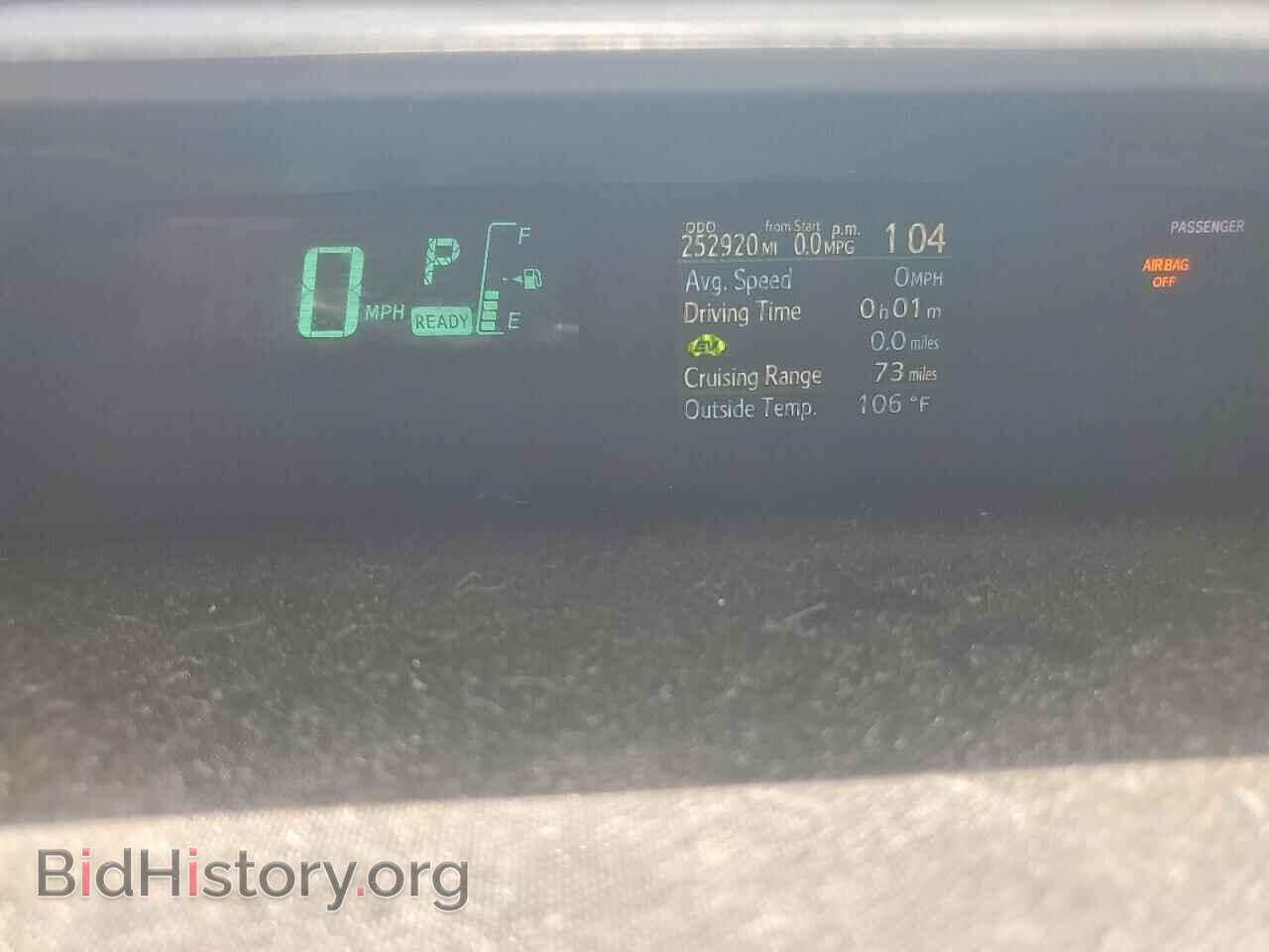 2013 TOYOTA PRIUS - VIN: JTDKDTB39D1052927 - Фото 9