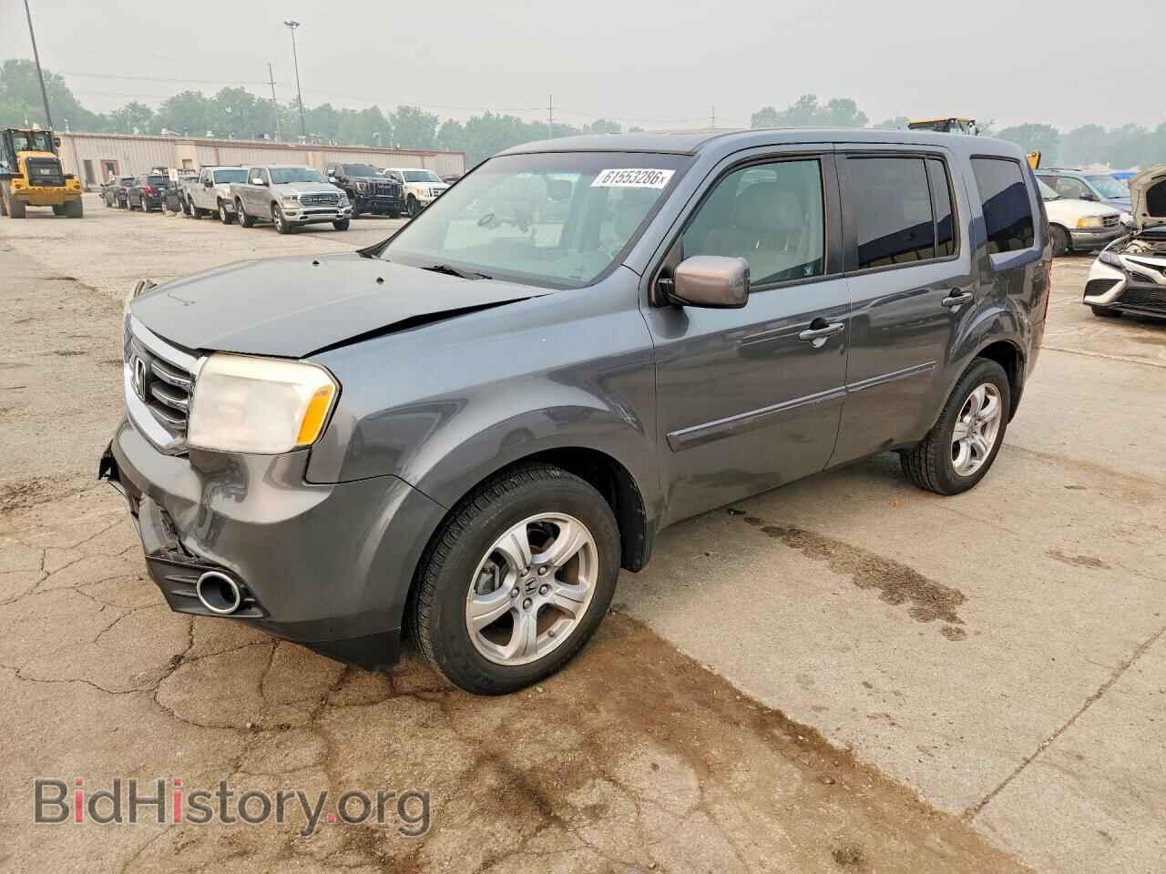 Photo 5FNYF4H59CB082938 - HONDA PILOT 2012