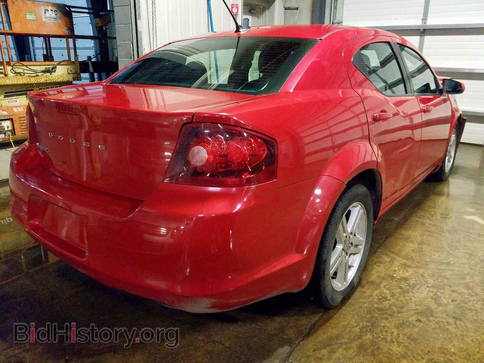 2012 DODGE AVENGER - VIN: 1C3CDZCB3CN112175 - Фото 4