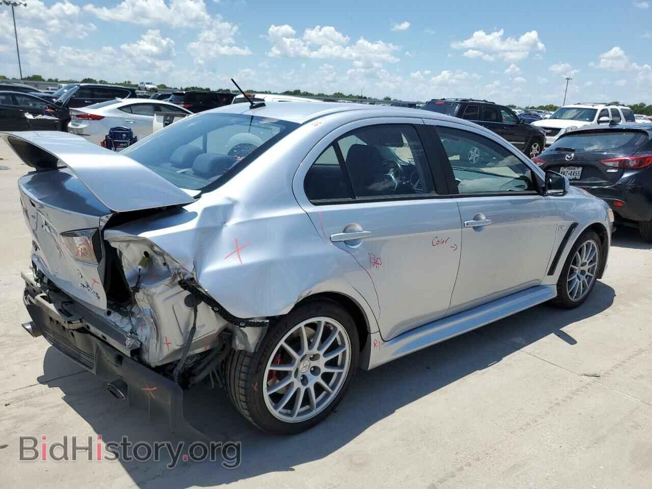 2014 MITSUBISHI EVO - VIN: JA32W8FV7EU022827 - Фото 3
