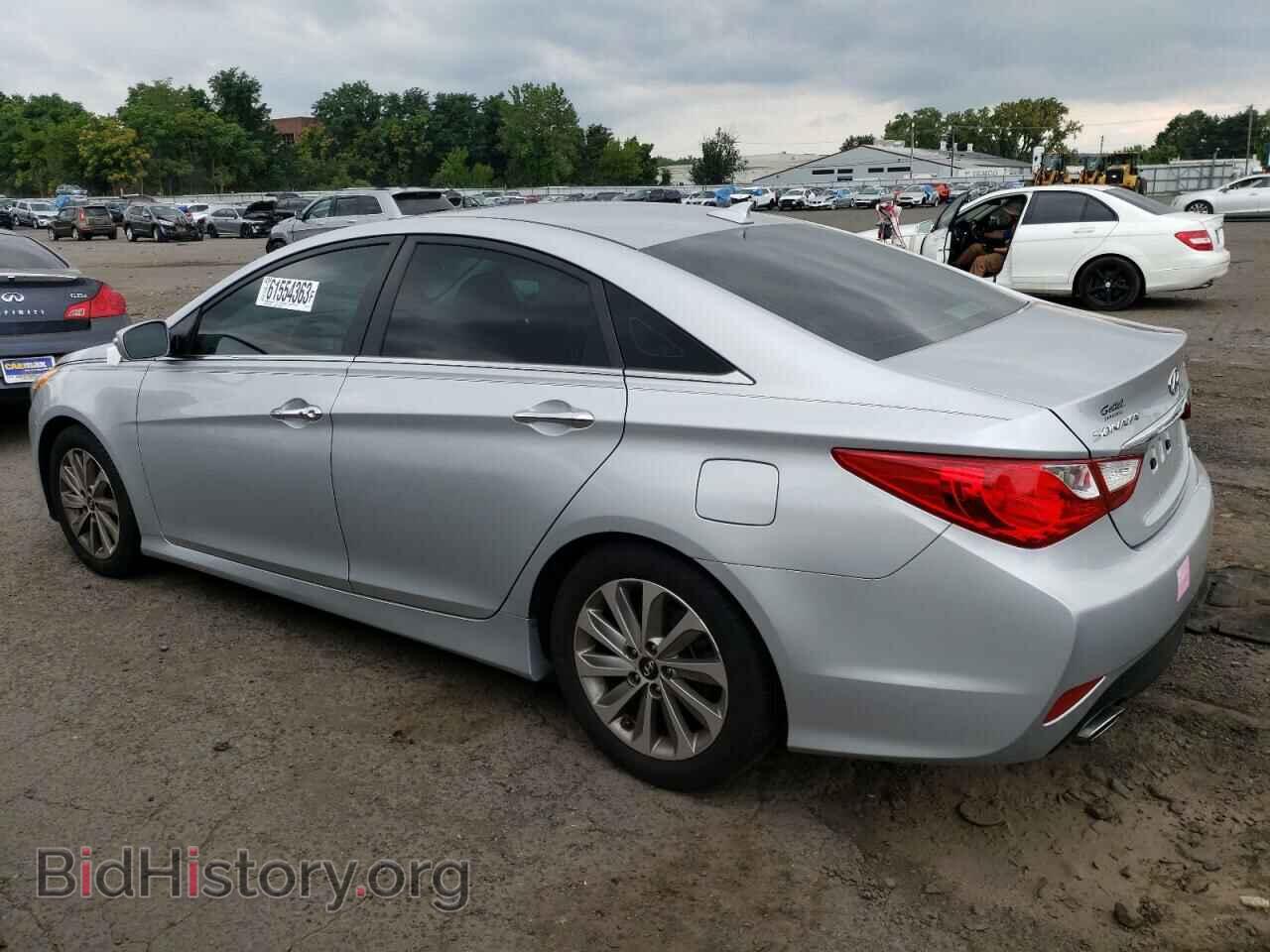 2014 HYUNDAI SONATA - VIN: 5NPEC4AB2EH873554 - Фото 2