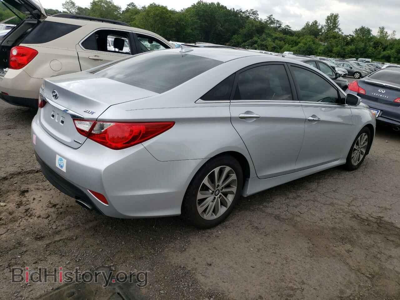 2014 HYUNDAI SONATA - VIN: 5NPEC4AB2EH873554 - Фото 3