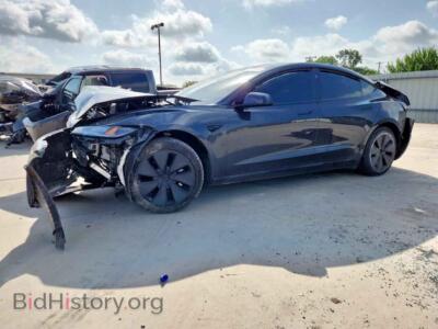2024 Tesla MODEL 3, черный — VIN 5YJ3E1EA4RF861850, Copart
