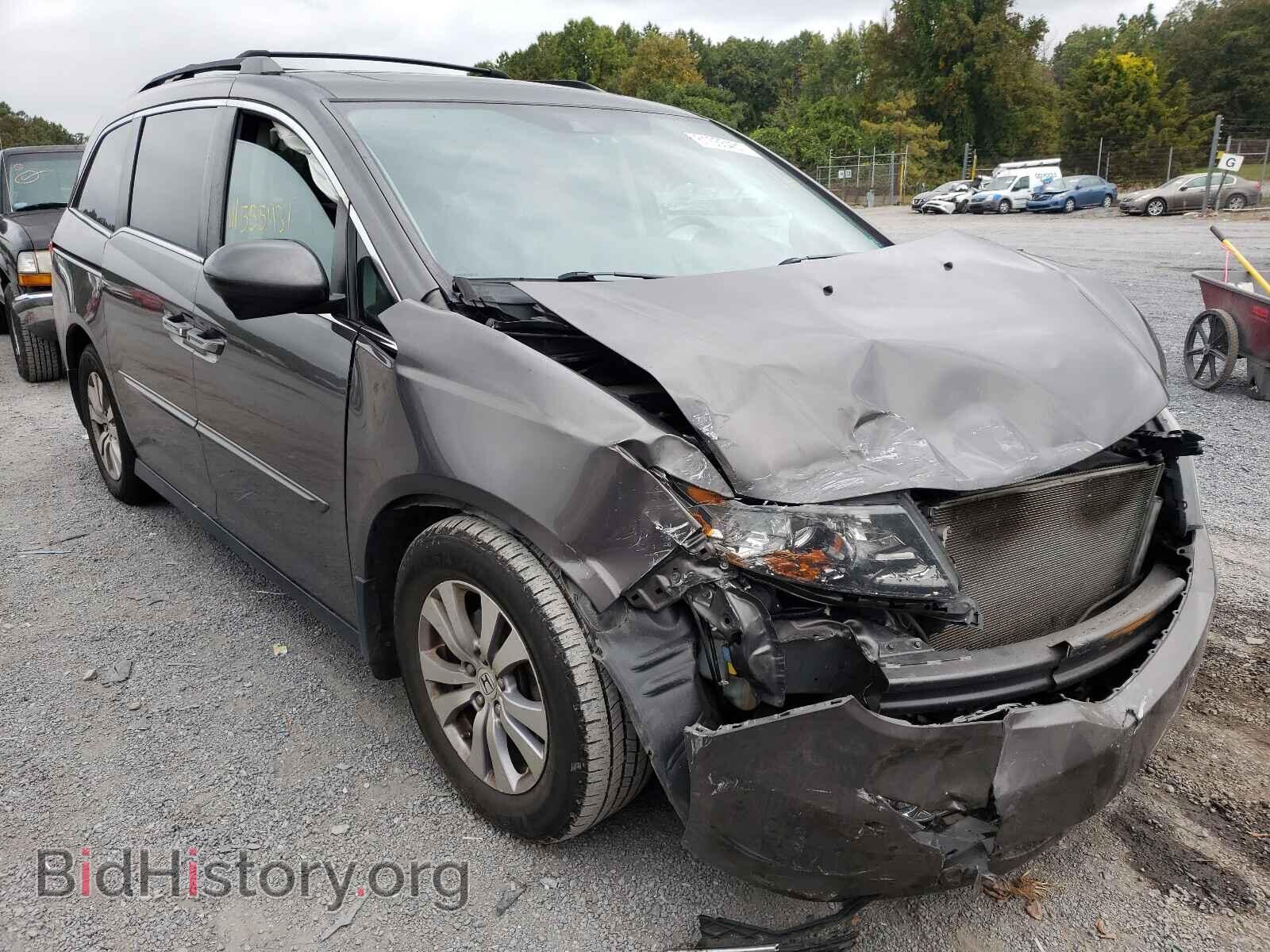 Фотография 5FNRL5H66GB025467 - HONDA ODYSSEY 2016