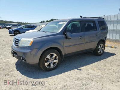 2014 Honda PILOT EXL, серый — VIN 5FNYF4H62EB034595, Copart