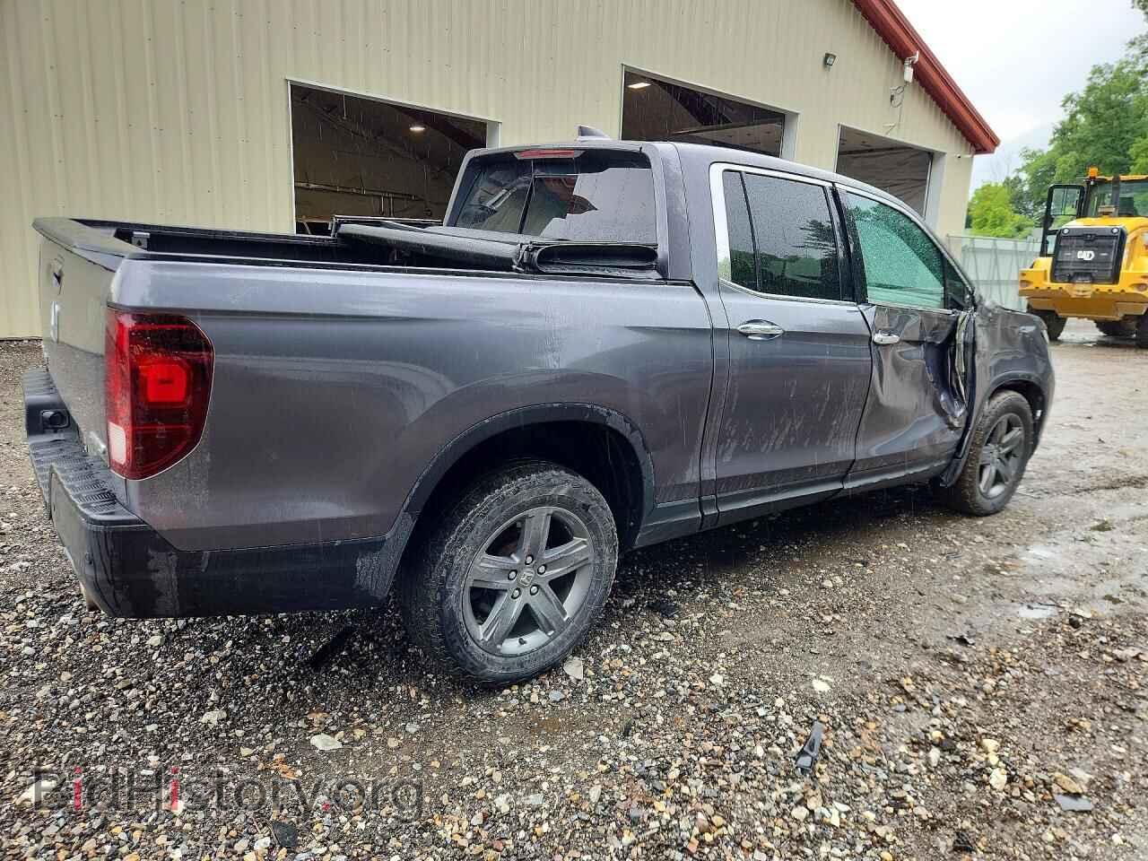 2022 HONDA RIDGELINE - VIN: 5FPYK3F79NB016846 - Фото 3