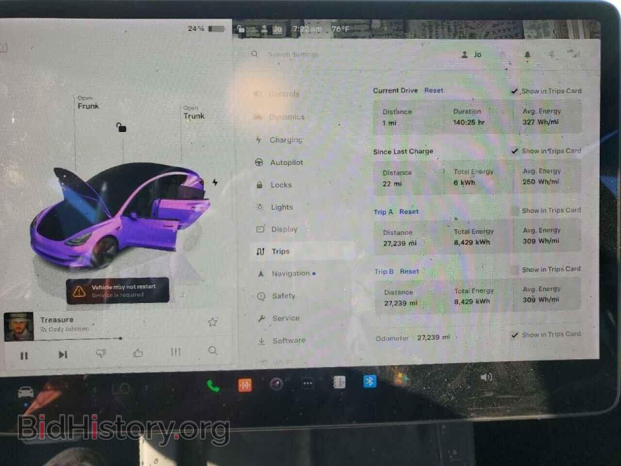 2022 TESLA MODEL 3 - VIN: 5YJ3E1EB2NF209702 - Photo 9
