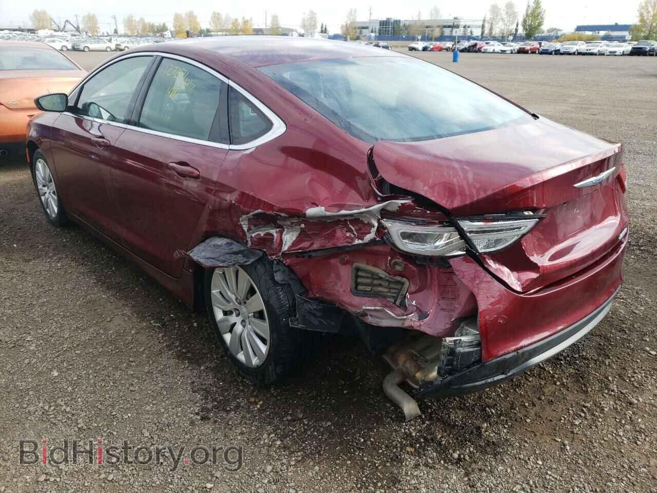 2015 CHRYSLER 200 - VIN: 1C3CCCFB6FN644665 - Фото 3
