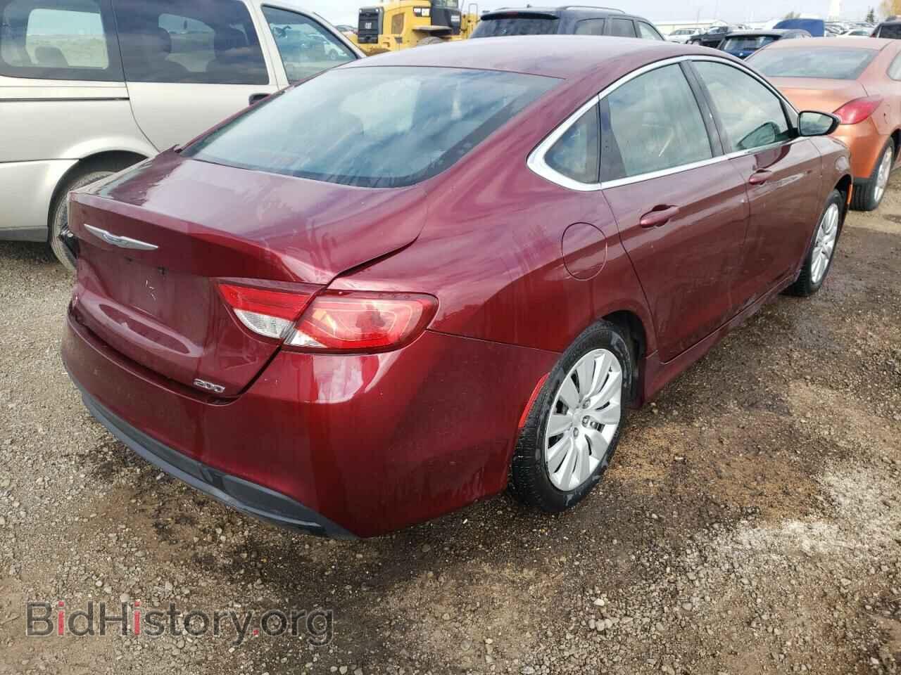 2015 CHRYSLER 200 - VIN: 1C3CCCFB6FN644665 - Фото 4