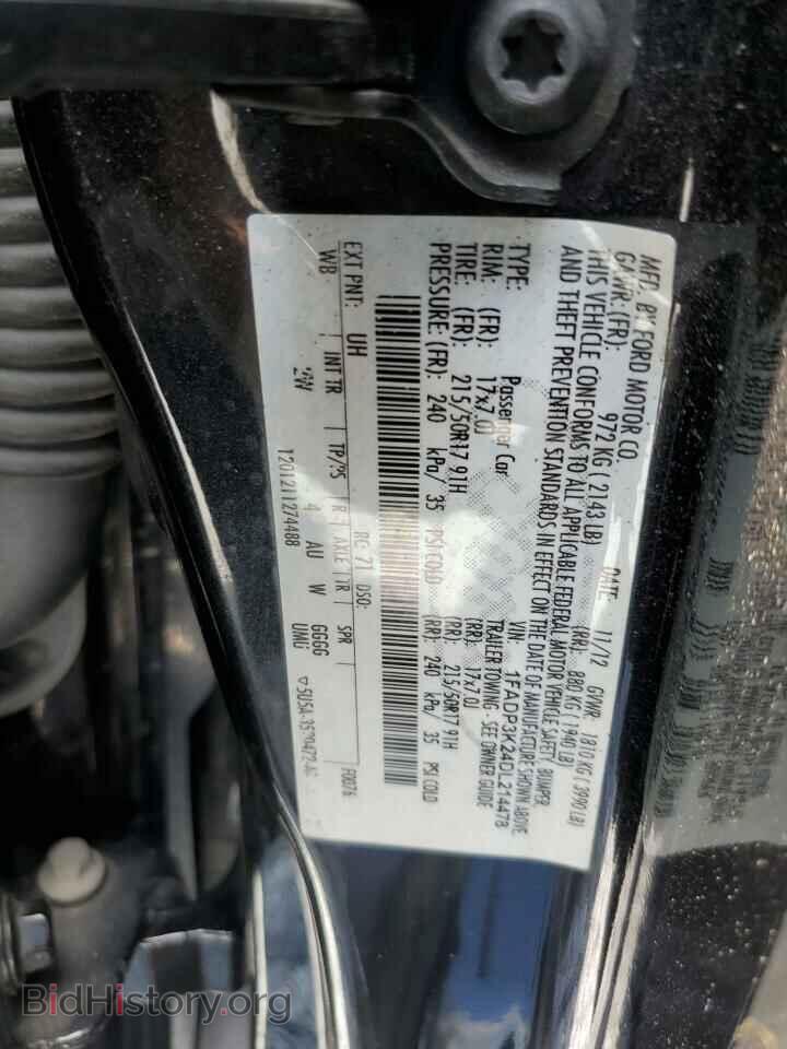 2013 FORD FOCUS - VIN: 1FADP3K24DL214478 - Фото 13