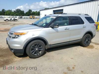 2014 Ford EXPLORER XLT, silver — VIN 1FM5K7D85EGA30937, Copart