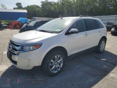 2013 Ford EDGE SEL, белый — VIN 2FMDK3JC1DBB90249, Copart