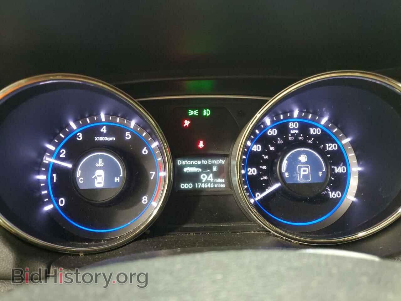 2013 HYUNDAI SONATA - VIN: 5NPEC4AC8DH593886 - Фото 9