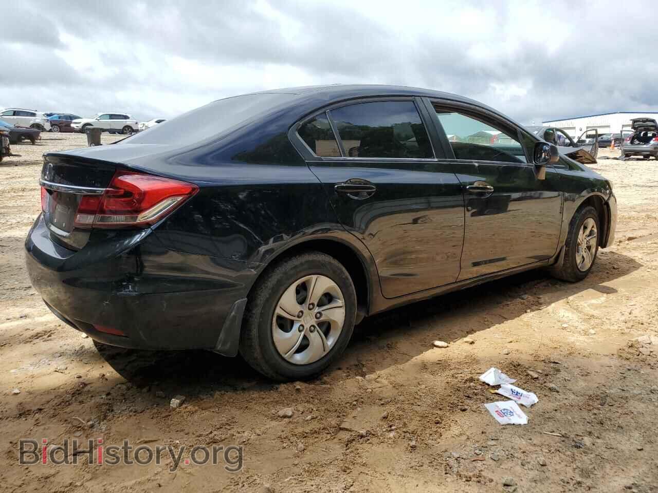 2014 HONDA CIVIC - VIN: 19XFB2F55EE003672 - Фото 3