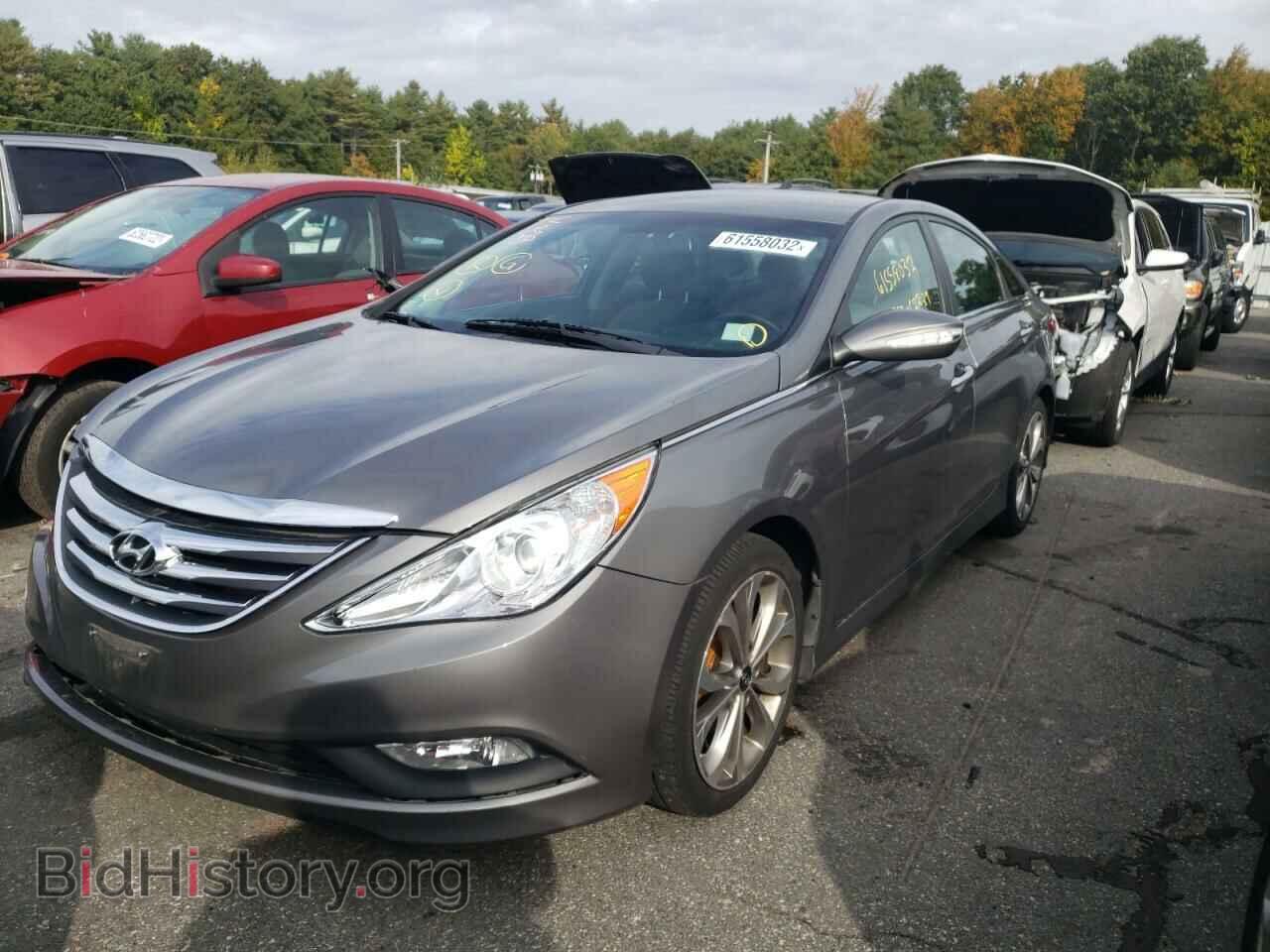 2014 HYUNDAI SONATA - VIN: 5NPEC4AC6EH836354 - Фото 2