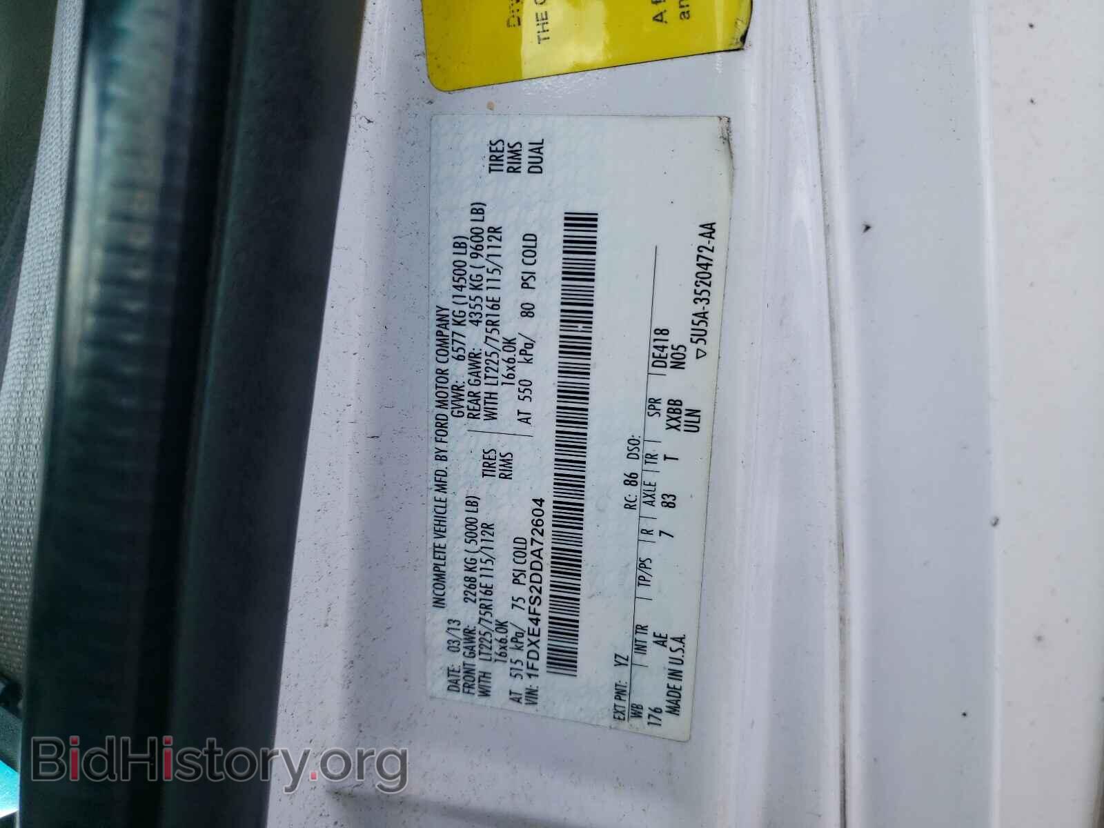 2013 FORD ECONOLINE - VIN: 1FDXE4FS2DDA72604 - Photo 10