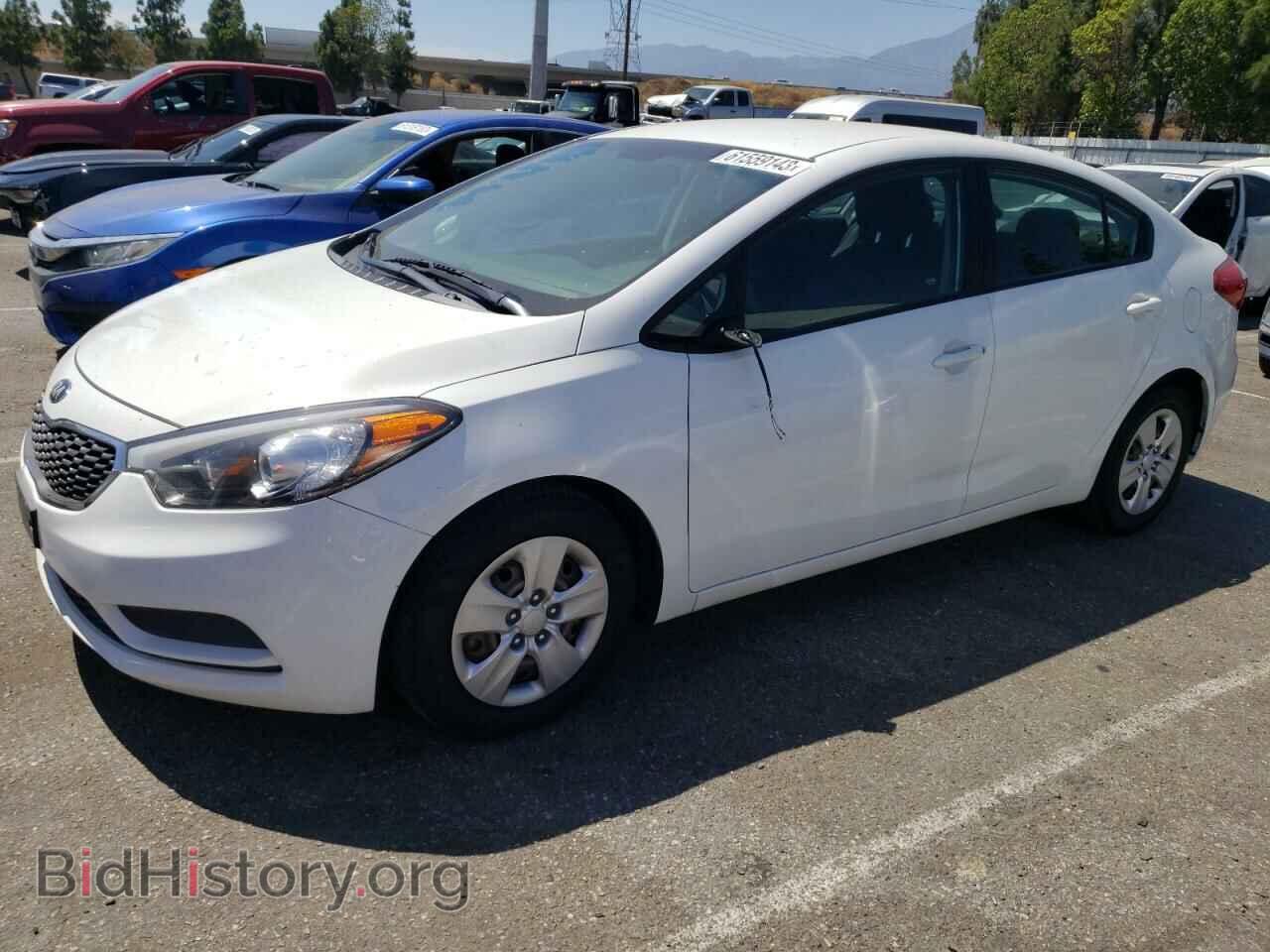 Фотография KNAFK4A66G5564485 - KIA FORTE 2016
