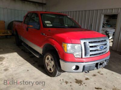 2010 Ford F-150 F150 Super, red — VIN 1FTFX1EV4AFD51637, Copart