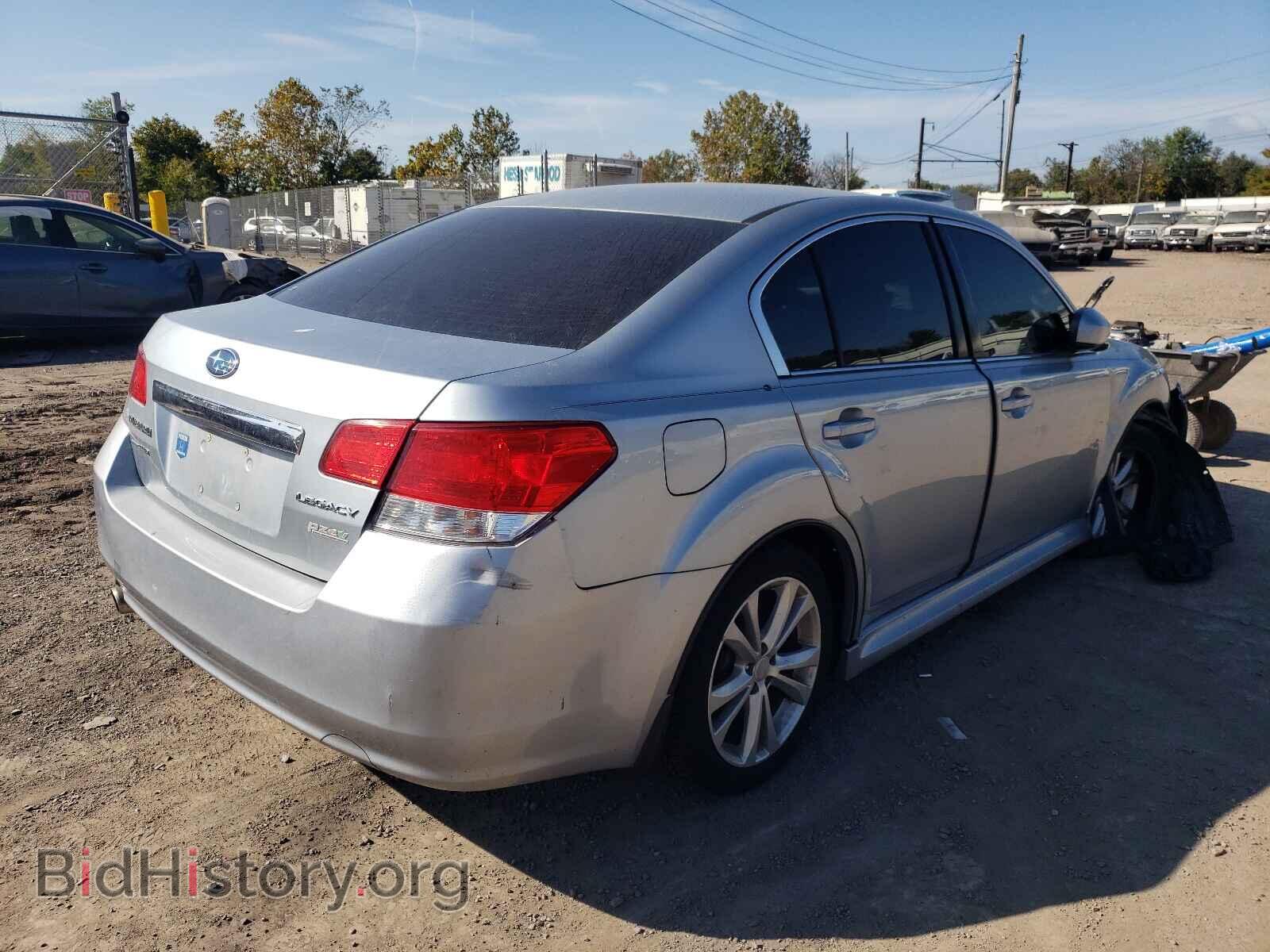 2013 SUBARU LEGACY - VIN: 4S3BMBC60D3036607 - Фото 4