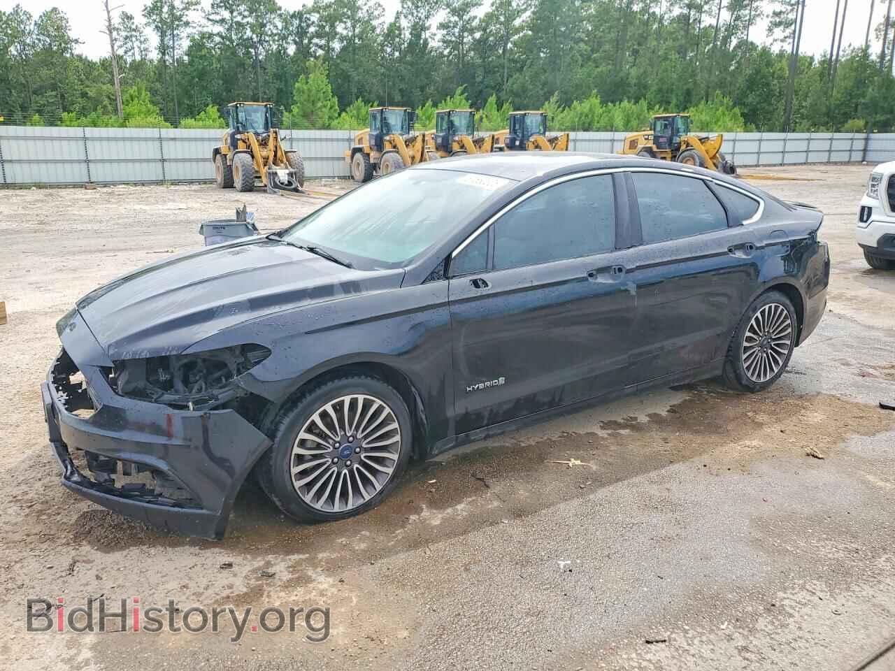 Photo 3FA6P0RU0JR247375 - FORD FUSION 2018