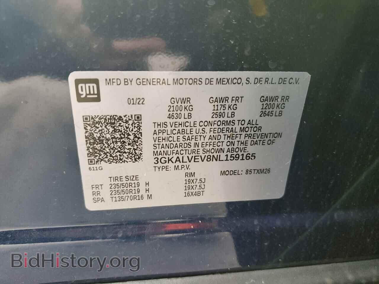 2022 GMC TERRAIN - VIN: 3GKALVEV8NL159165 - Фото 10