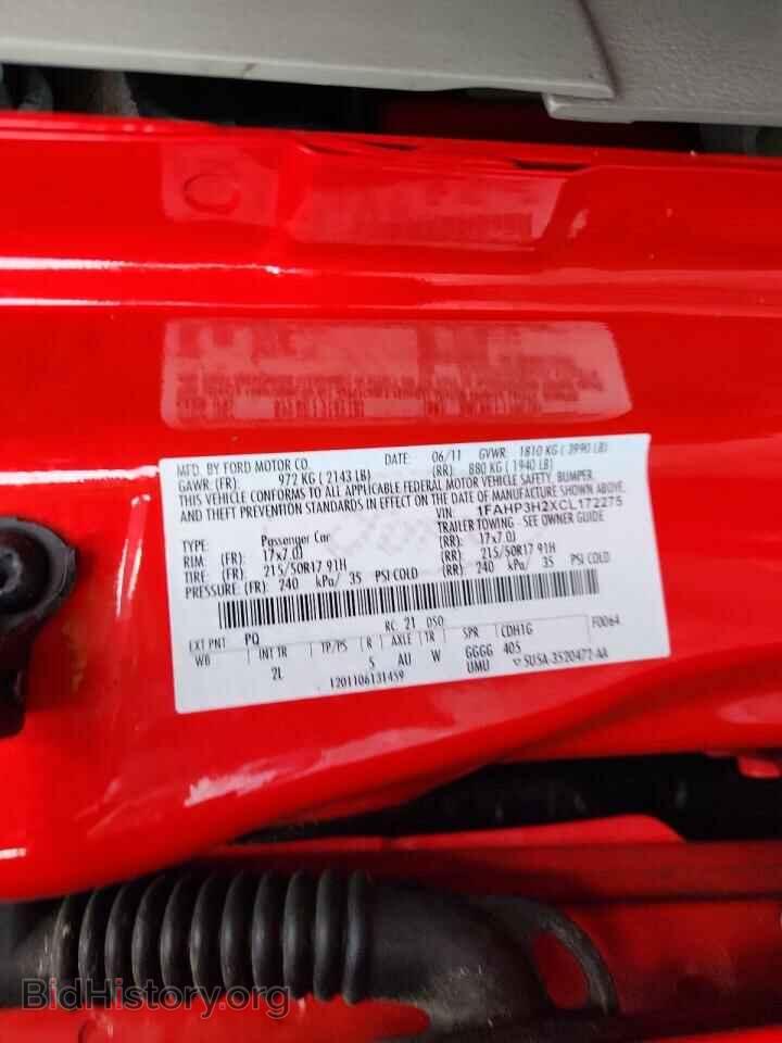 2012 FORD FOCUS - VIN: 1FAHP3H2XCL172275 - Фото 12