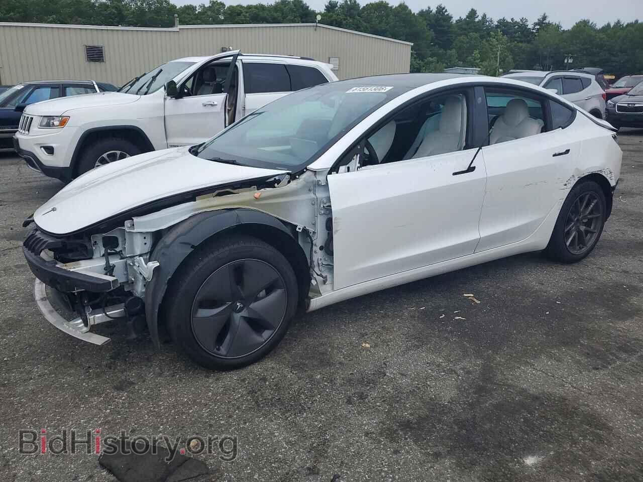 Photo 5YJ3E1EB4NF114493 - TESLA MODEL 3 2022