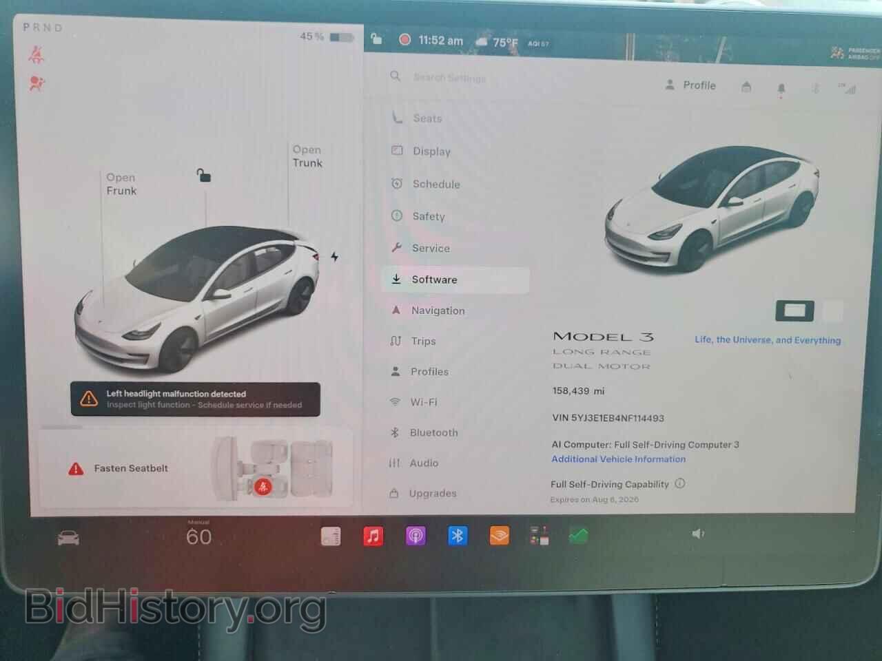 2022 TESLA MODEL 3 - VIN: 5YJ3E1EB4NF114493 - Photo 9