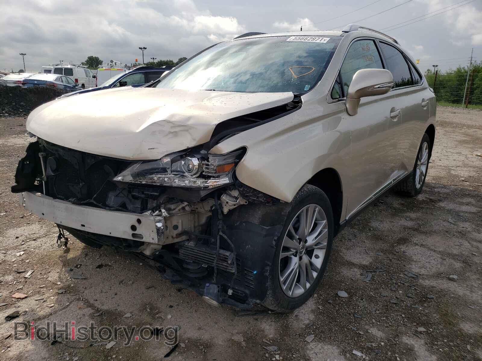 2013 LEXUS RX350 - VIN: 2T2BK1BAXDC181808 - Фото 2