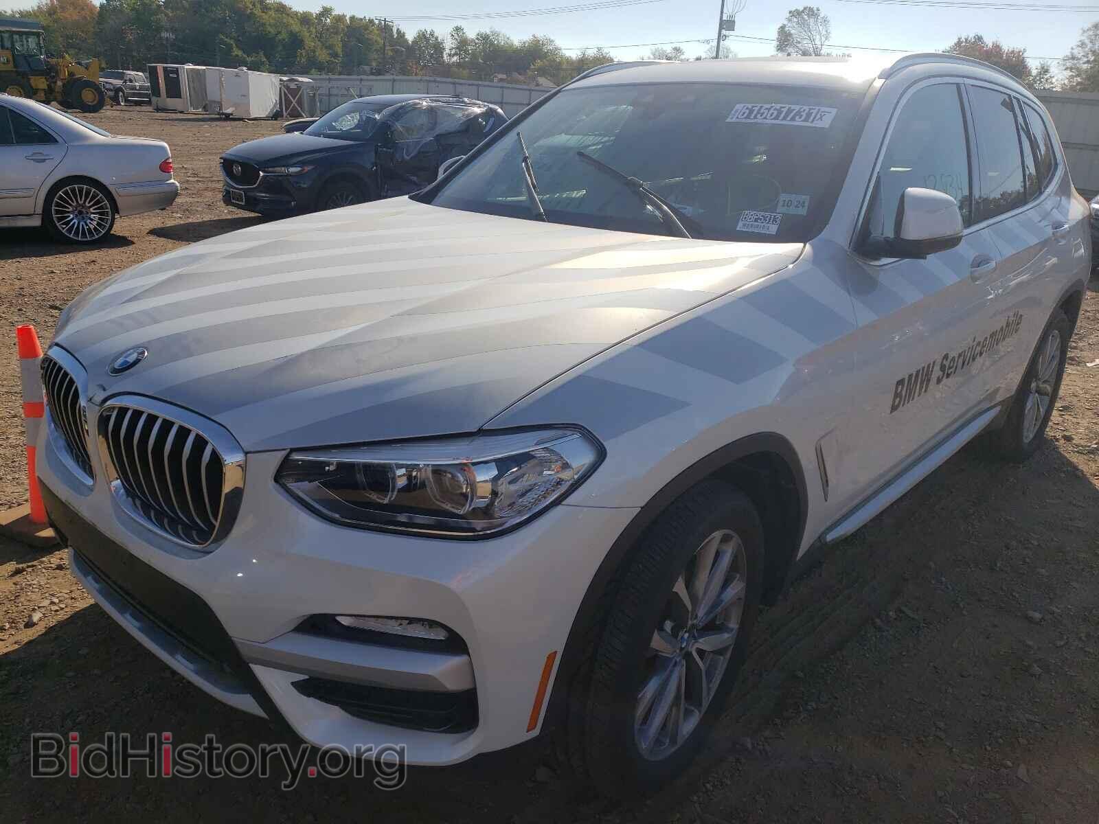 2019 BMW X3 - VIN: 5UXTR9C54KLP87162 - Фото 2
