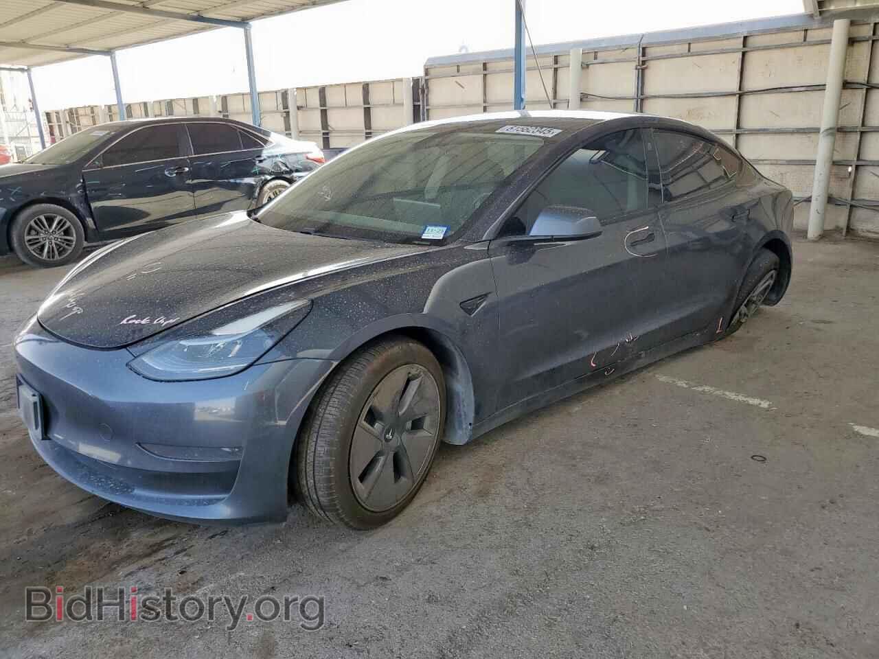 Photo 5YJ3E1EA7MF017598 - TESLA MODEL 3 2021