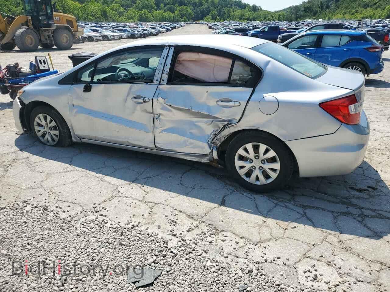 2012 HONDA CIVIC - VIN: 19XFB2F58CE009592 - Фото 2