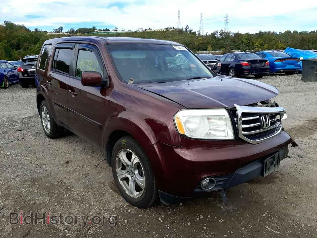 Фотография 5FNYF4H55CB041707 - HONDA PILOT 2012