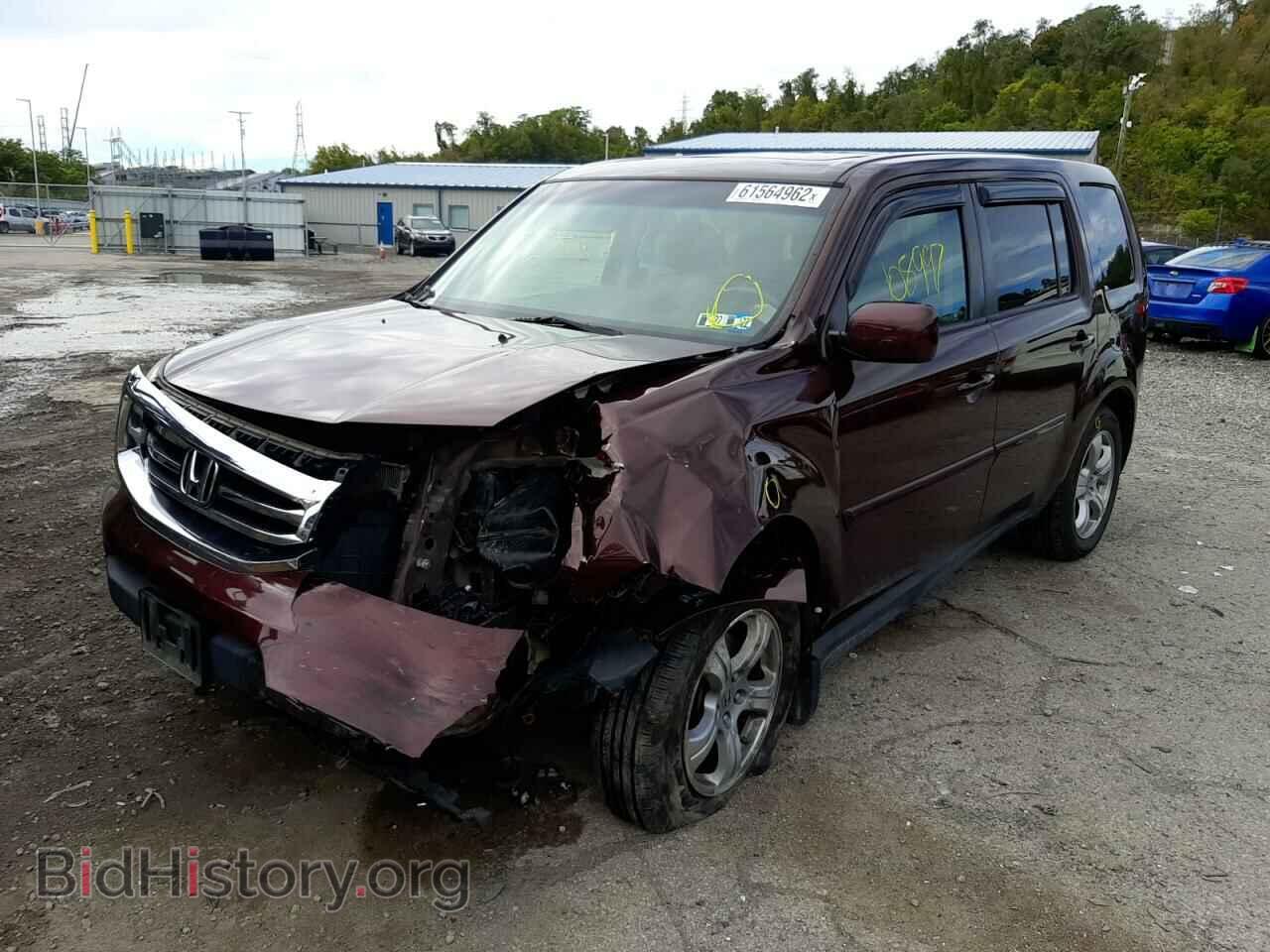 2012 HONDA PILOT - VIN: 5FNYF4H55CB041707 - Photo 2