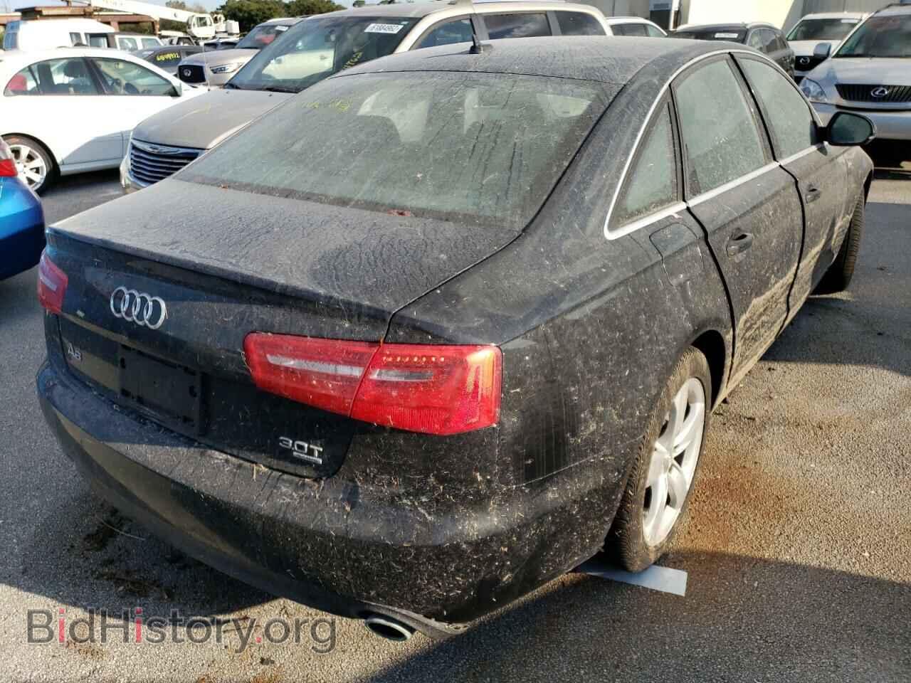 2012 AUDI A6 - VIN: WAUGGAFC9CN121003 - Фото 4