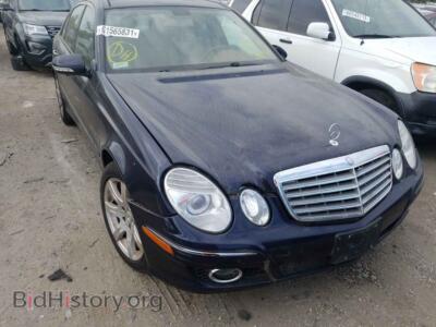 2007 Mercedes-Benz E-CLASS E 350 4MAT, blue — VIN WDBUF87X77X213397, Copart