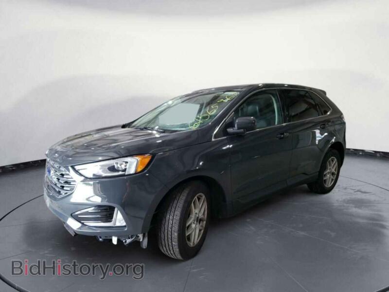2021 Ford EDGE Edge SEL (VIN 2FMPK3J9XMBA02765) — фото 1 из 13, Copart, повреждение: передняя часть