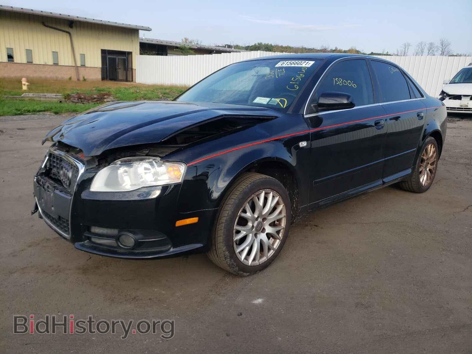 2008 AUDI A4 - VIN: WAUDF78EX8A162178 - Фото 2