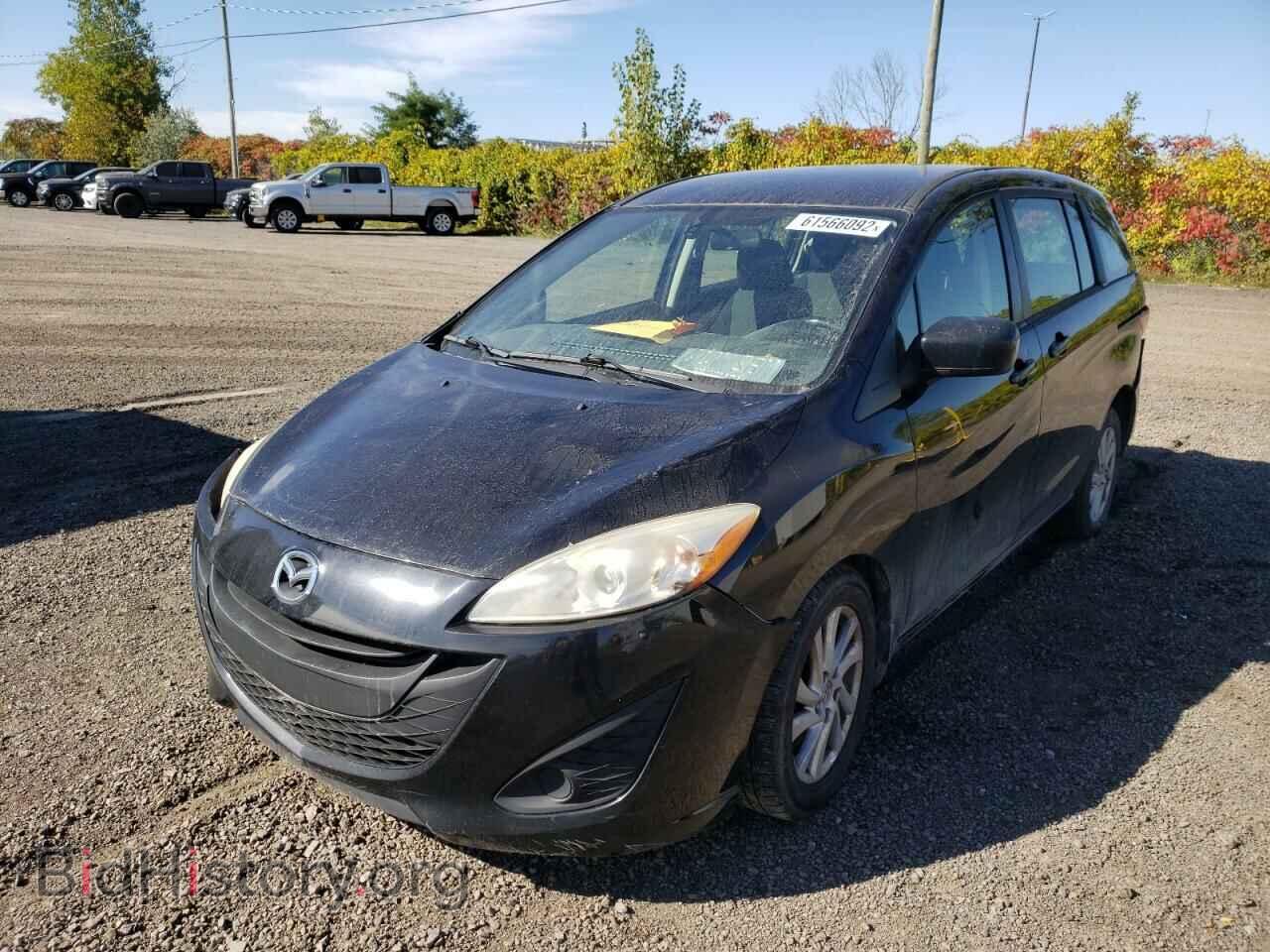 2012 MAZDA 5 - VIN: JM1CW2CL8C0128889 - Фото 2