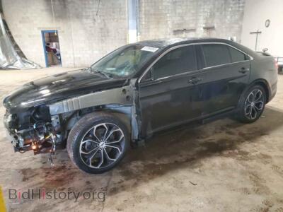 2015 Ford TAURUS SHO, black — VIN 1FAHP2KT8FG153345, Copart