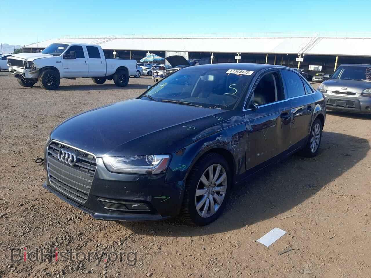 2013 AUDI A4 - VIN: WAUBFAFL5DN017185 - Photo 2